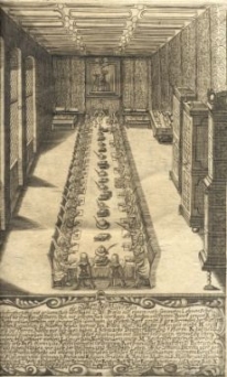 Sitzung des Reichhofrats als Kupferstich