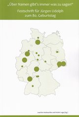 Festschrift für Jürgen Udolph zum 80. Geburtstag