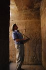 Image: Uwe Bartels at the eastern staircase