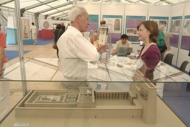 Bild: Modell des Tempels